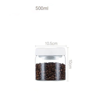 White Glass Jar - 500ml