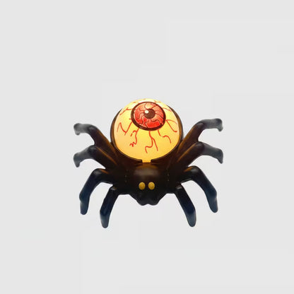 Halloween Candlesticks – LED Flameless Spider Eyeball Lamp, Dripping Wax Effect, Pack of 6 or 12, Safe for Kids & Pets
