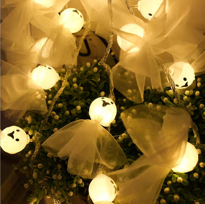 Halloween Lights | Pumpkin, Ghost, Bat, Spider, Skull & Skeleton Glow Lights | Indoor & Outdoor Halloween Décor