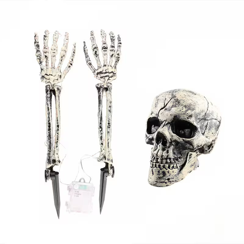 Halloween Outdoor Decorations – LED Light Up Skeleton Arm Hand, Lawn & Garden Halloween Decoration 2026