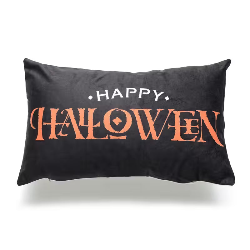 Halloween Pillow Covers 45x45cm, 30x50cm – 13 Designs, Spooky Sofa & Bed Cushion Covers