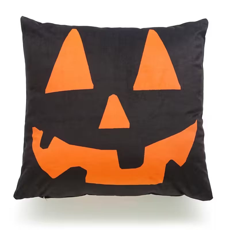 Halloween Pillow Covers 45x45cm, 30x50cm – 13 Designs, Spooky Sofa & Bed Cushion Covers