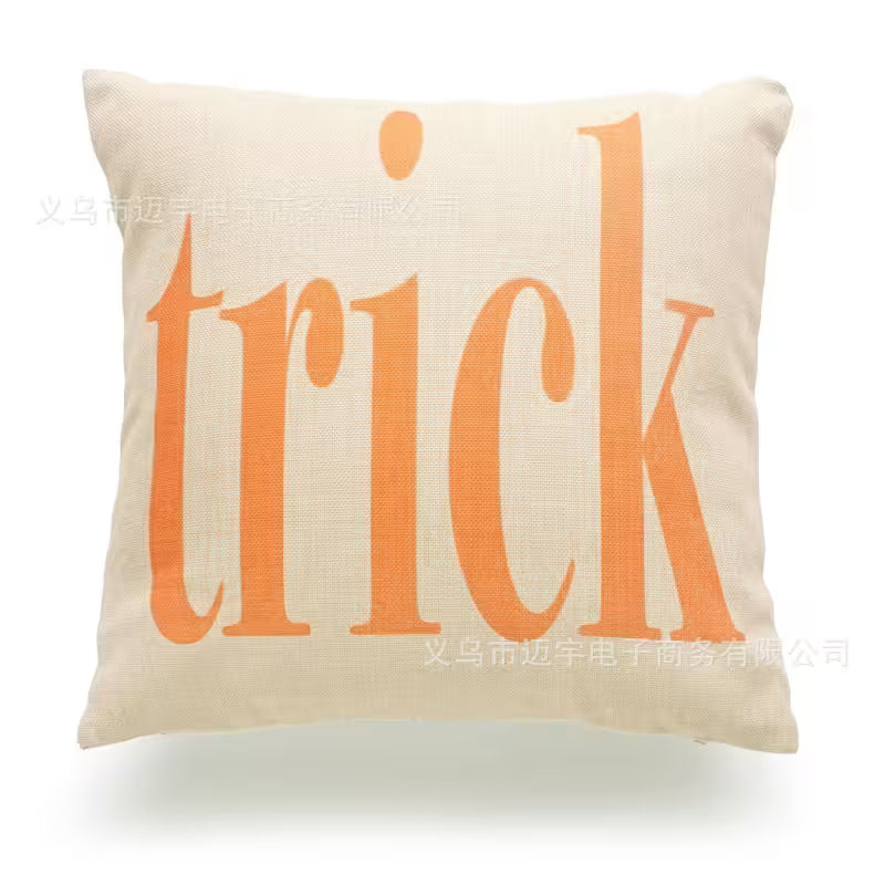 Halloween Pillow Covers 45x45cm, 30x50cm – 13 Designs, Spooky Sofa & Bed Cushion Covers
