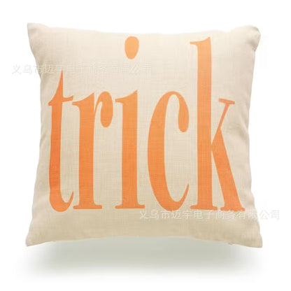 Halloween Pillow Covers 45x45cm, 30x50cm – 13 Designs, Spooky Sofa & Bed Cushion Covers