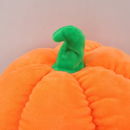 Halloween Plush Toy – Cute Pumpkin-Head Stuffed Character in Orange, Purple, Black or White for Spooky Room Decor & Gifting