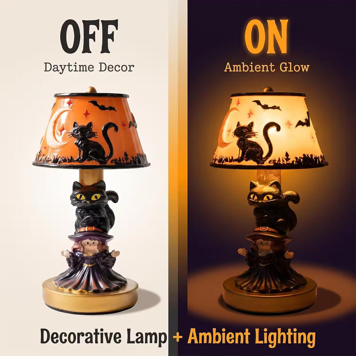 Halloween Pumpkin Lamps – 7 Styles | Spooky Table Decor