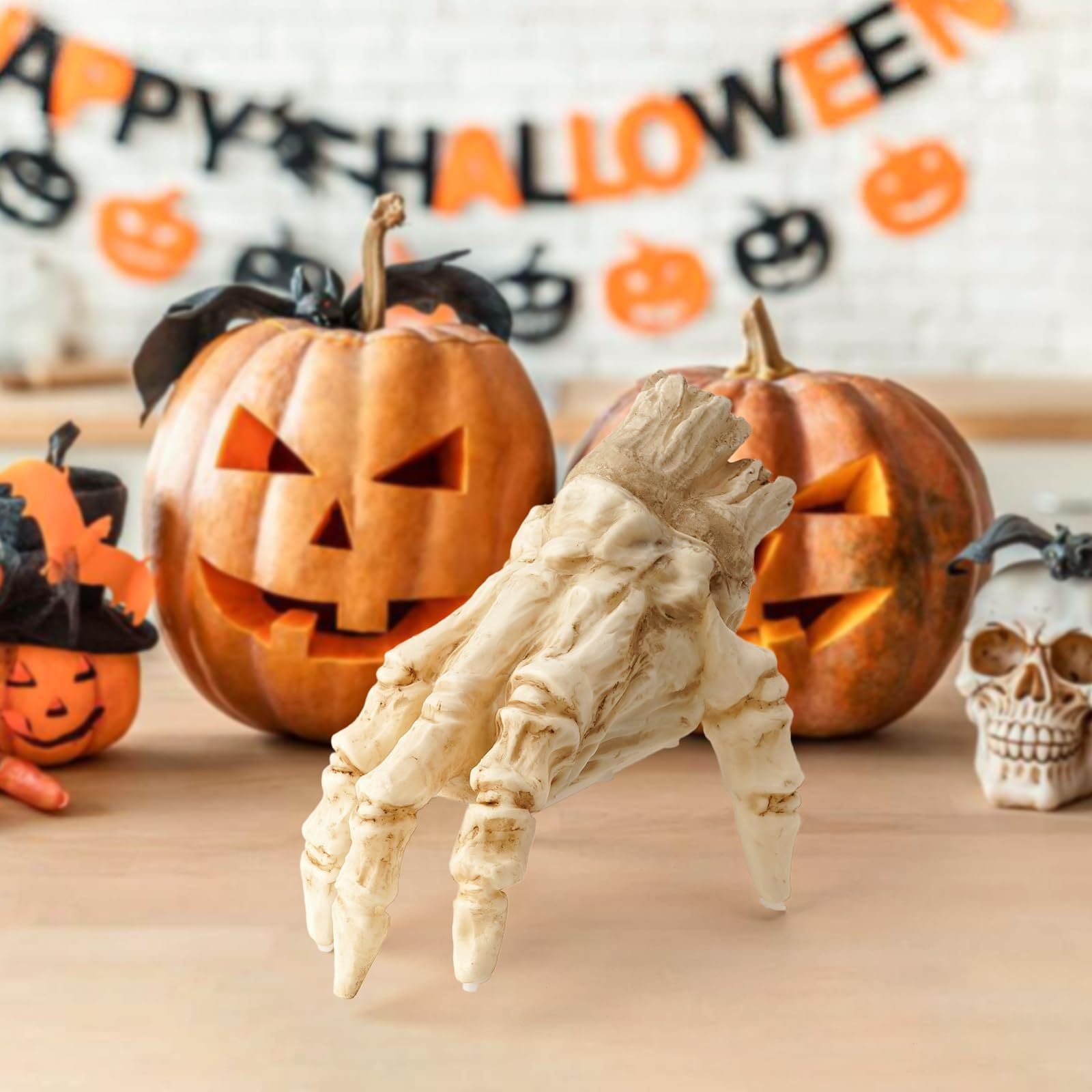 Halloween Electric Luminous Crawling Hand