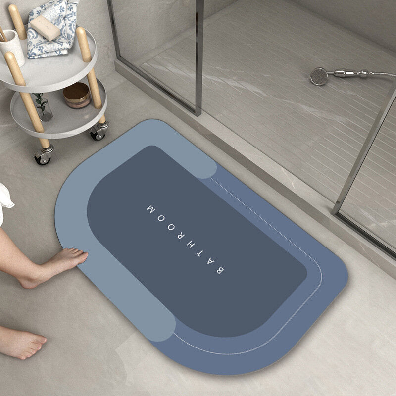 Himalayan Haze Blue Bath Mat