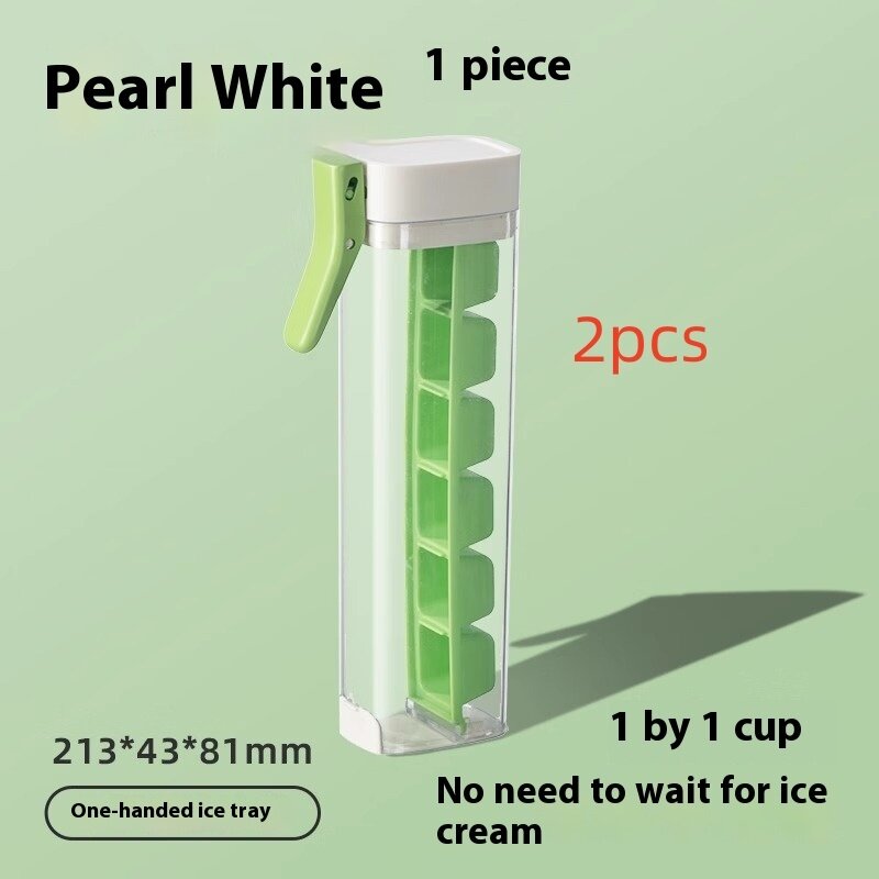 Ice Tray Pearl White Color - 2pcs