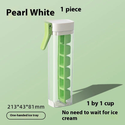 Ice Tray Pearl White Color