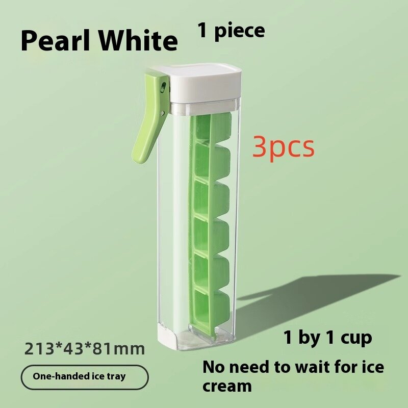 Ice Tray Pearl White Color - 3pcs