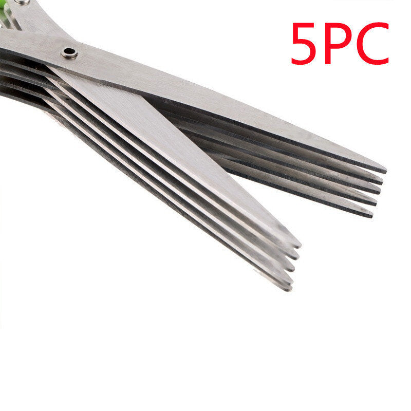 Kitchen Scissors - 5 Layers - 5 Pcs