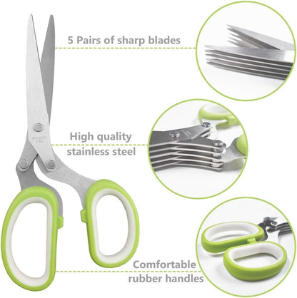 You can rest assured that our kitchen shears can directly contact with food since they are food grade stainless steel.