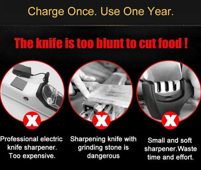 Get rid of your traditional knife sharpener and buy your new one