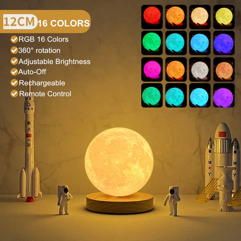 16 colors/12 cm Moon Lamp