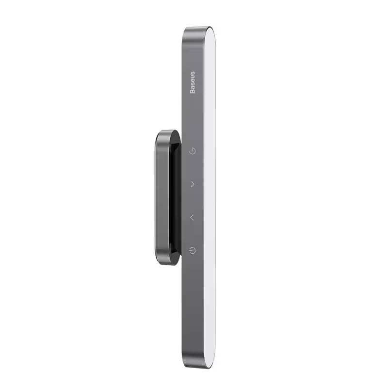 Modern door handle with electronic keypad on a white background