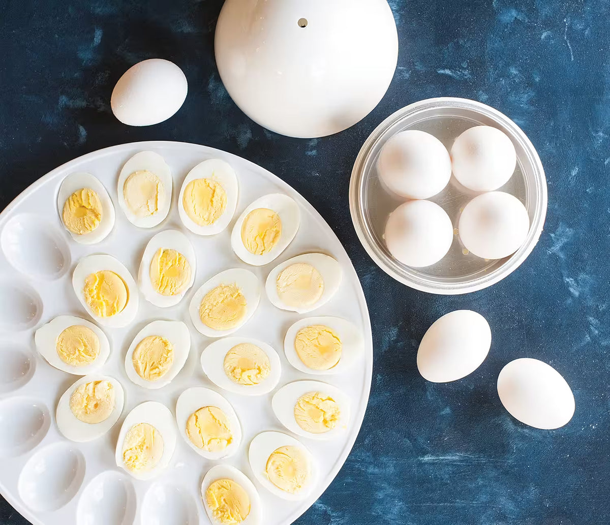 Microwave Egg Boiler – Fast 4-Egg Cooker for Busy Parents (No Stove Needed!)