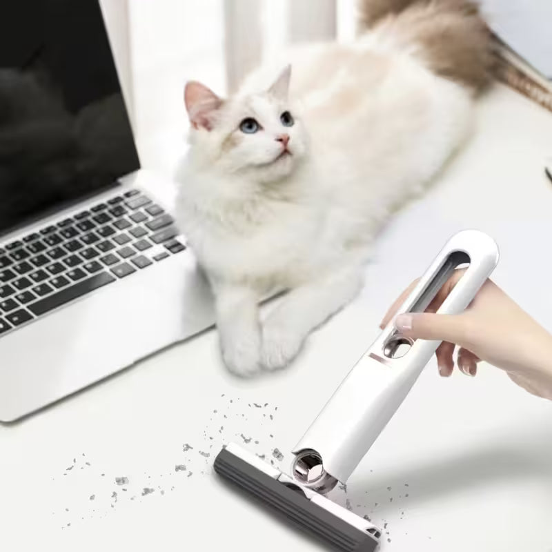 Mini Mops House Cleaning with Super Absorbent Sponge | One-Press Wring | Hands-Free Cleaning | Bathroom, Kitchen, Car & Floor