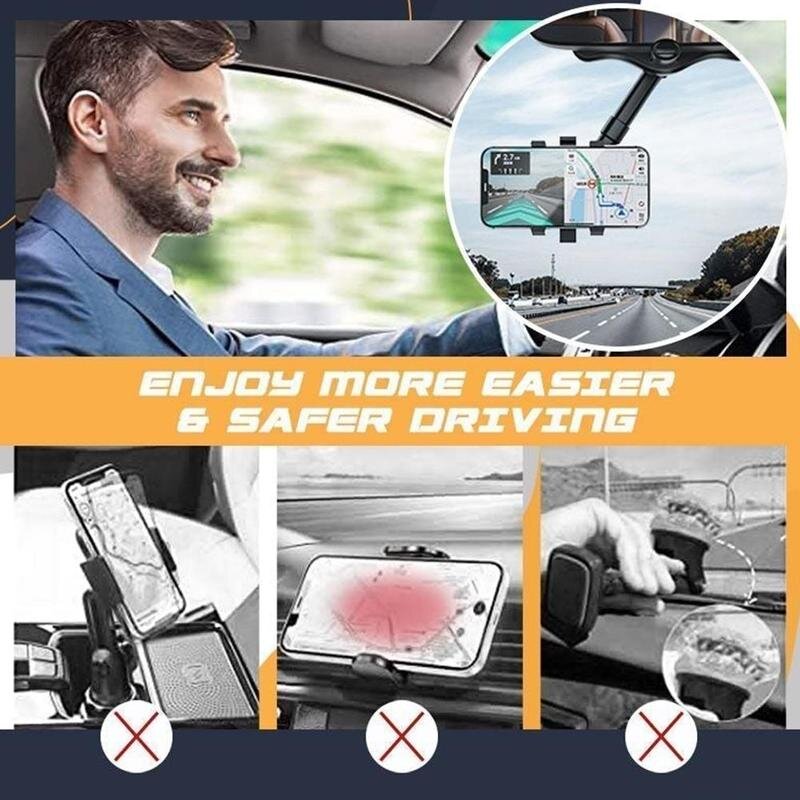 Our Car Mobile Phone Holder ensures safe driving for you