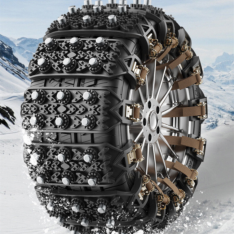 Our Snow Chains are Cost-effective winter tire solution