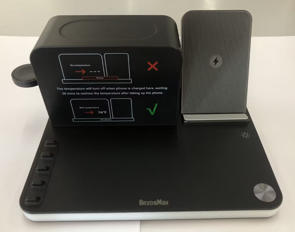 BezosMax Wireless Charging Station