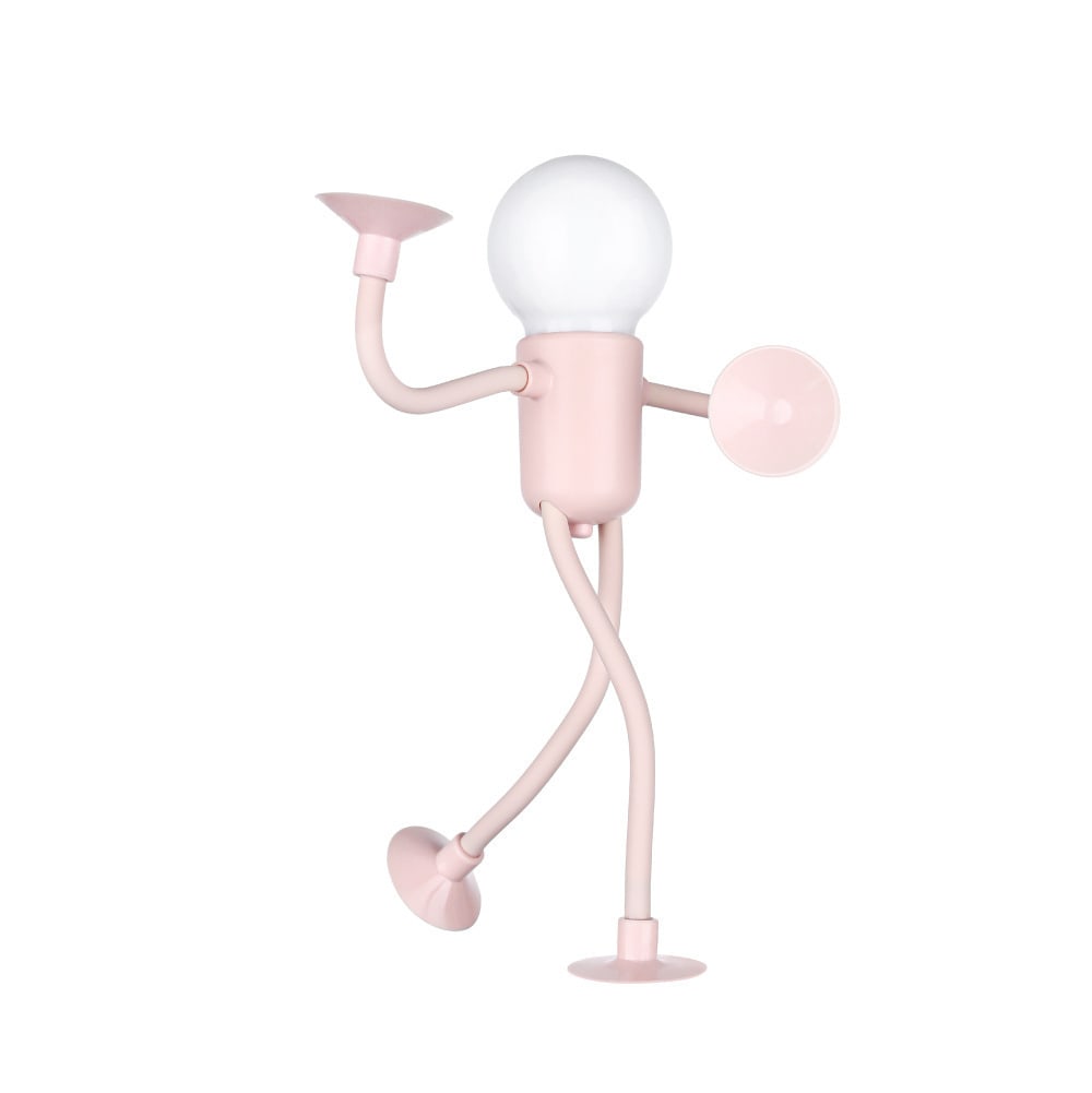 Pink Bulb Man