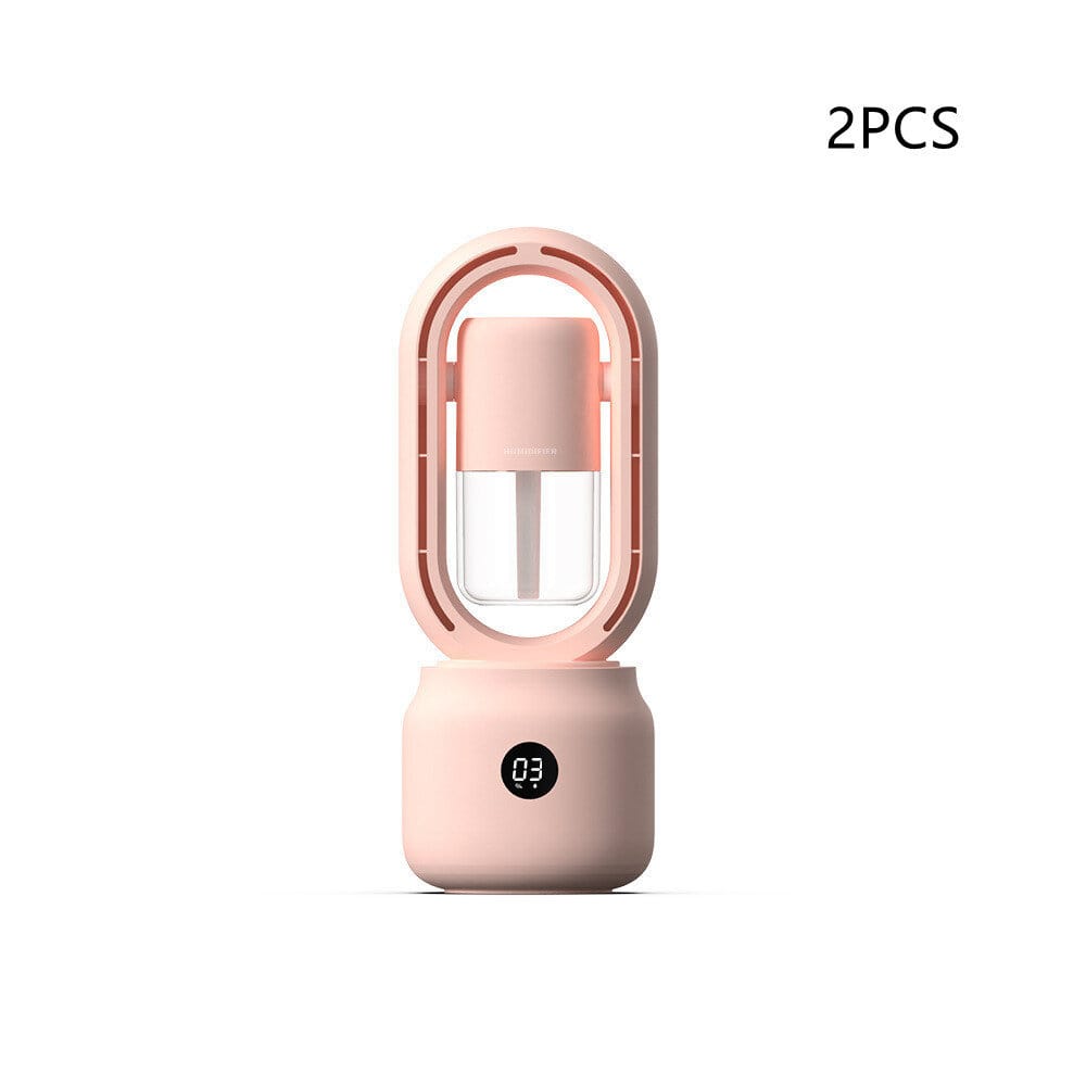 Pink humidifier - 2 pcs set