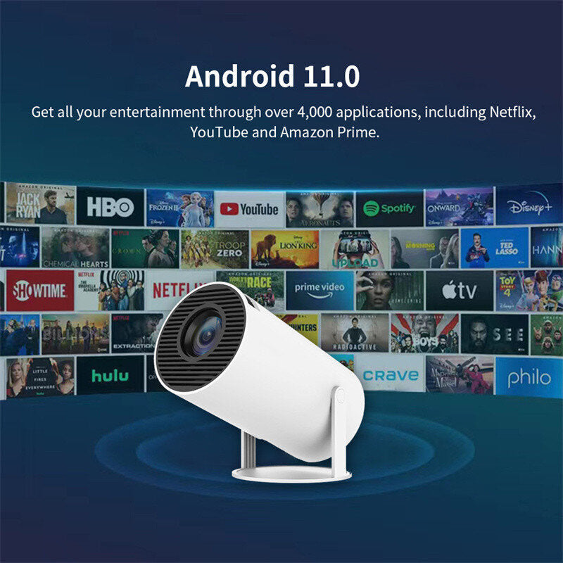 Your projector has android system version 11.0