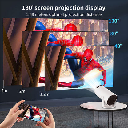 Don't let the compact size fool you—rechargeable portable projectors offer exceptional image quality. The advancement in projection technology allows for crisp, clear, and vibrant visuals, even in low-light environments