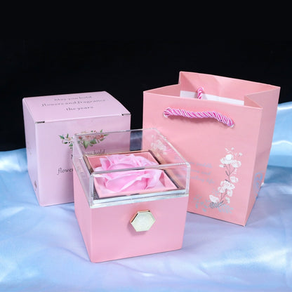 Pink Rose Gift Box