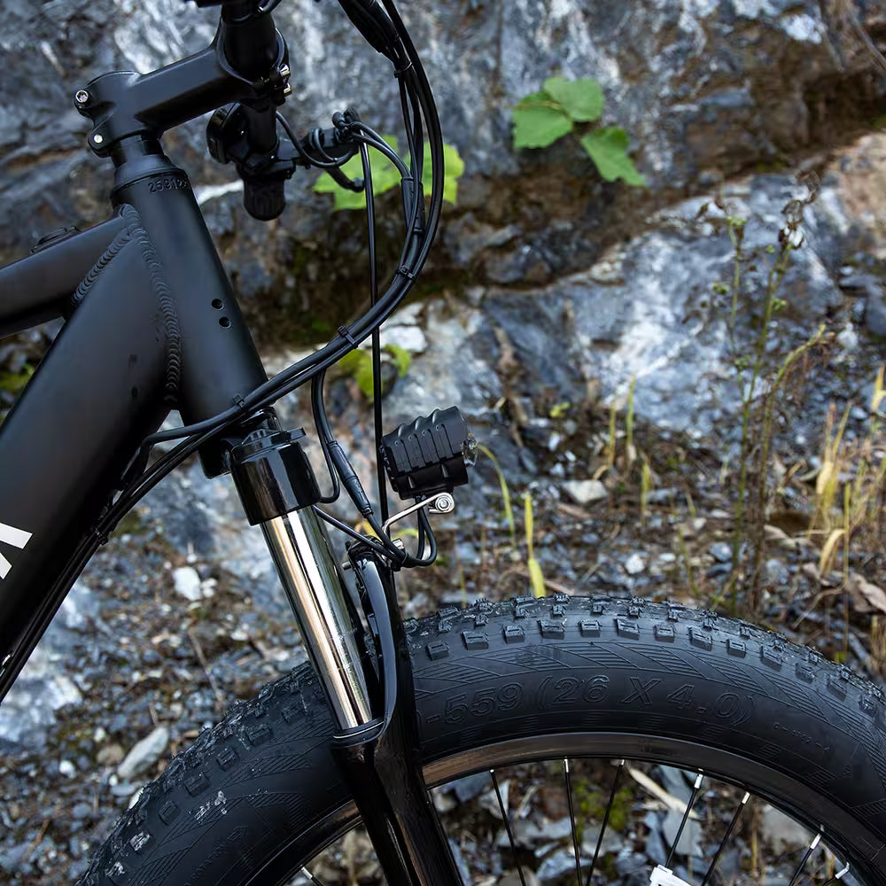 SIVROCK 1000W Fat Tire Electric Bike for Adults – 75-Mile Range, 25MPH, 15AH Battery, 4-Mode All-Terrain