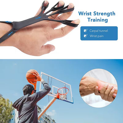 Silicone Grip Strength Trainer – 3 Resistance Levels, Dual-Mode Hand Exerciser for Rehab, Gaming, Sports & Musicians