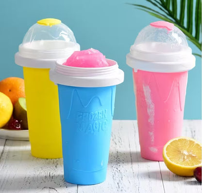 Smoothie Cup 300 ml Portable Slushie & Smoothie Maker (Blue / Mint / Pink / Yellow)