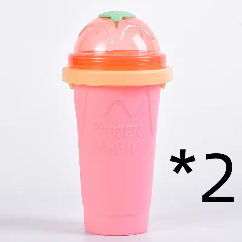 Smoothie Cup 300 ml Portable Slushie & Smoothie Maker (Blue / Mint / Pink / Yellow)