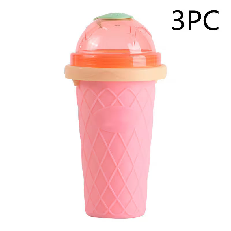 Smoothie Cup 300 ml Portable Slushie & Smoothie Maker (Blue / Mint / Pink / Yellow)