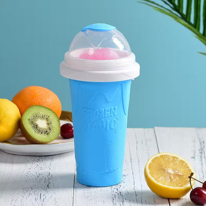 Smoothie Cup 300 ml Portable Slushie & Smoothie Maker (Blue / Mint / Pink / Yellow)