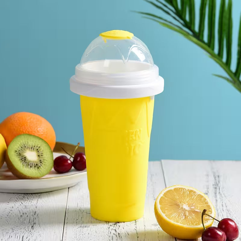 Smoothie Cup 300 ml Portable Slushie & Smoothie Maker (Blue / Mint / Pink / Yellow)