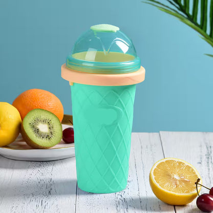 Smoothie Cup 300 ml Portable Slushie & Smoothie Maker (Blue / Mint / Pink / Yellow)