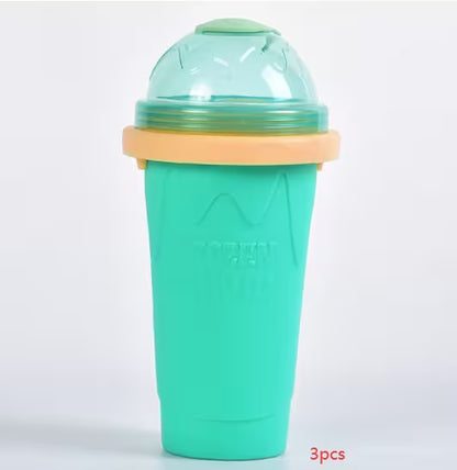 Smoothie Cup 300 ml Portable Slushie & Smoothie Maker (Blue / Mint / Pink / Yellow)
