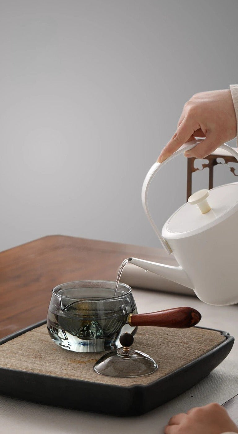 Rotary Heat-Resistant Glass Teapot: A Perfect Blend of Style and Functionality