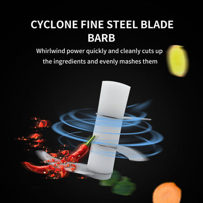  The stainless steel blade is sturdy and durable and the cutting efficiency is high - Electric Chopper