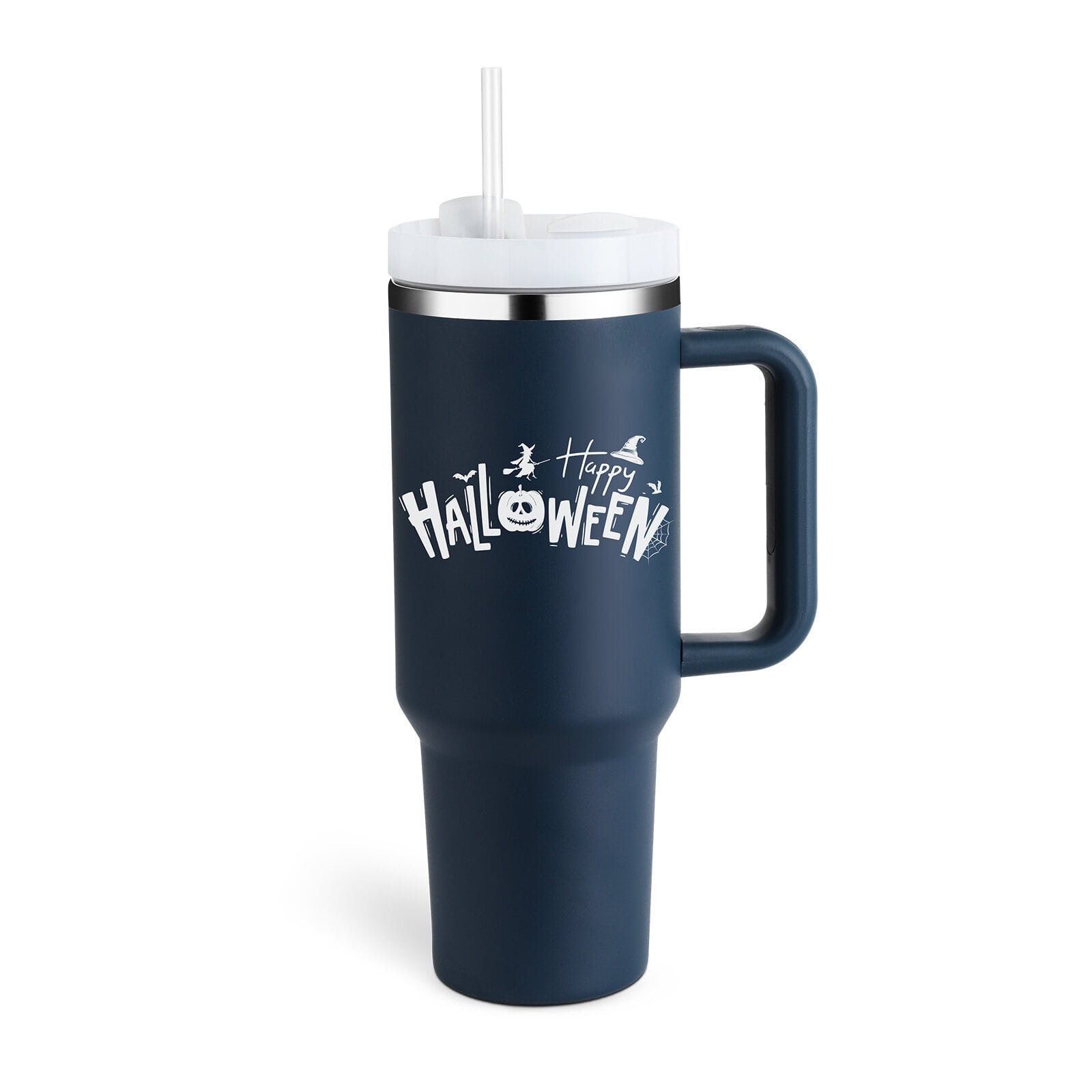 Halloween dark Blue Tumbler