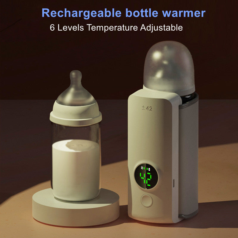 USB Rechargeable Portable Baby Bottle Warmer