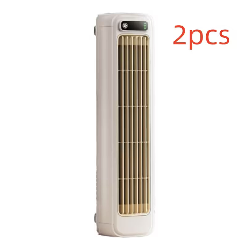 Wall Mounted Bladeless Fan 2026 – Ultra Quiet Tower Fan with LED, Desktop & Wall Mount, 3-Speed Cooling for Bedroom & Office