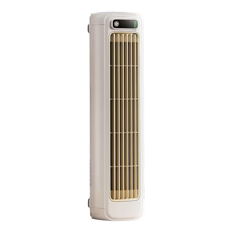 Wall Mounted Bladeless Fan 2026 – Ultra Quiet Tower Fan with LED, Desktop & Wall Mount, 3-Speed Cooling for Bedroom & Office