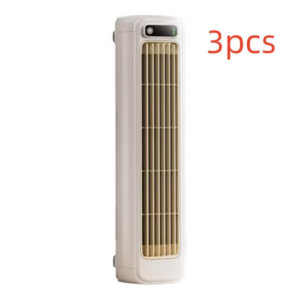 Wall Mounted Bladeless Fan 2026 – Ultra Quiet Tower Fan with LED, Desktop & Wall Mount, 3-Speed Cooling for Bedroom & Office