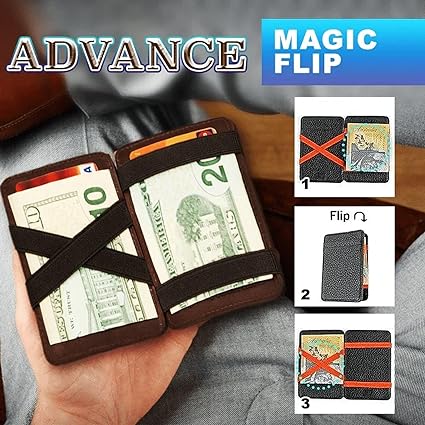 For a reasonable price, you will receive a personalized PU magic wallet that is not only functional but also a statement piece. 