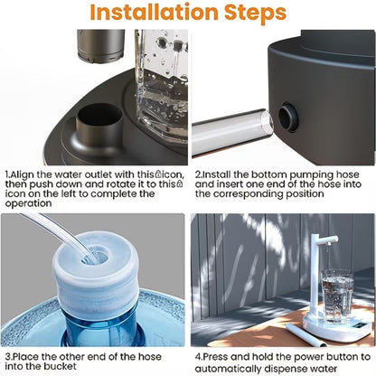 4 Easy steps to install your water dispenser 