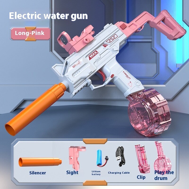 Long Pink Water Gun