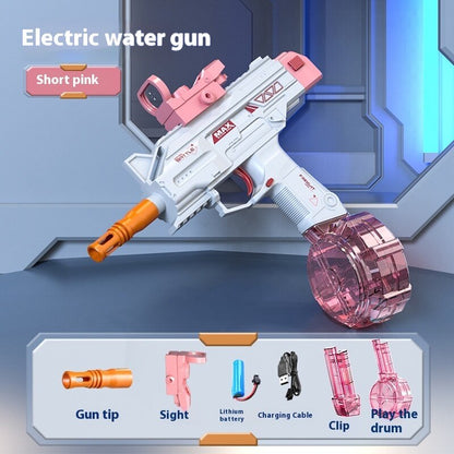 Short Pink Water Gun